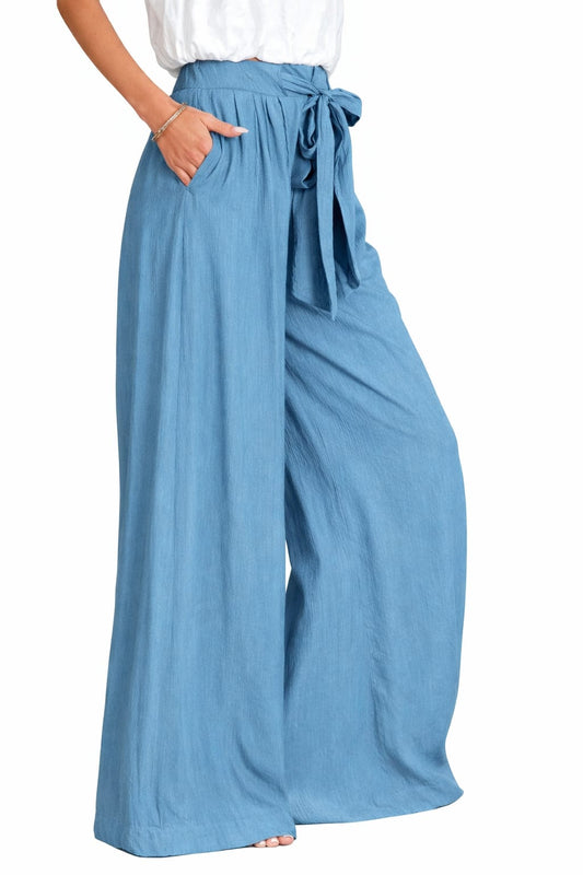 Casual Pants Women's High Waist Wide Leg Pants