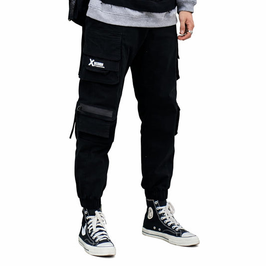 Men's Streetwear Multi-Pocket Cargo Jogger Pants