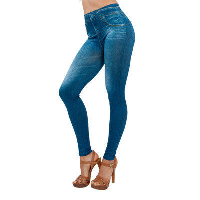 Women High Waist Skinny Denim Jeans