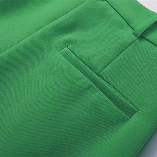 Women High Waist Wide Leg Pants