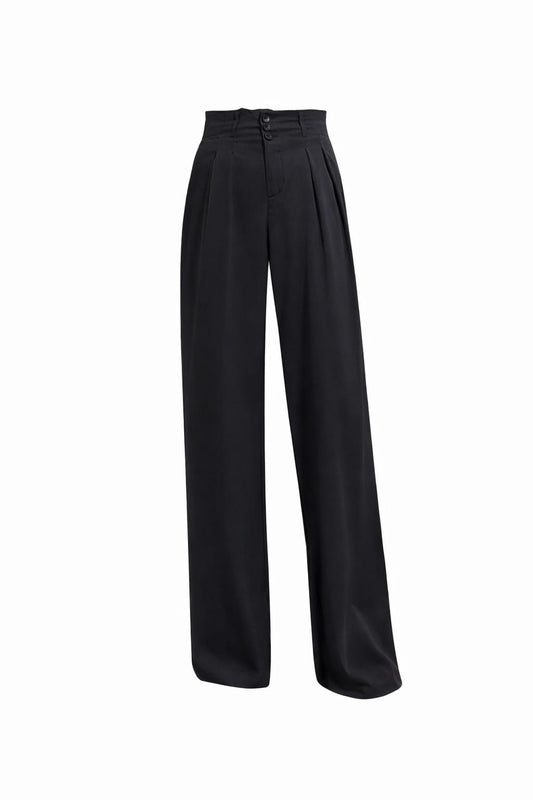 Women Casual high waist wide leg Trousers