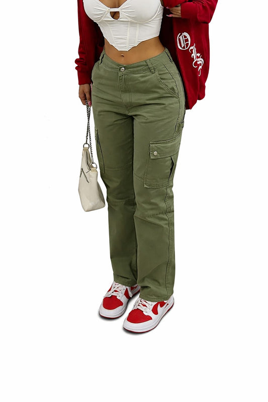 Women's Casual Utility Cargo Pants